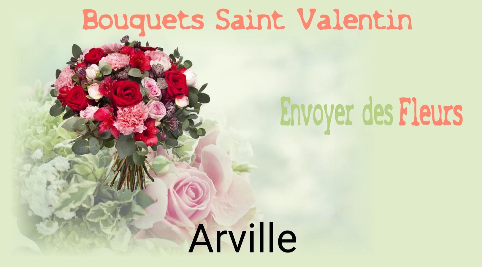 Roses de Saint-Valentin livrées à Arville